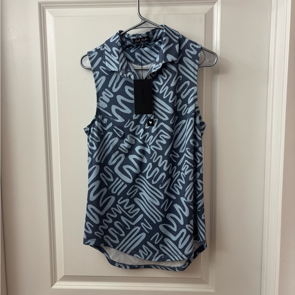 Bad Birdie Sleeveless polo